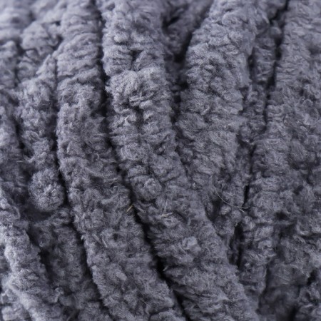 Yarn "Fluffy" 100% micropoliester 70m/150g (722 gray)-2