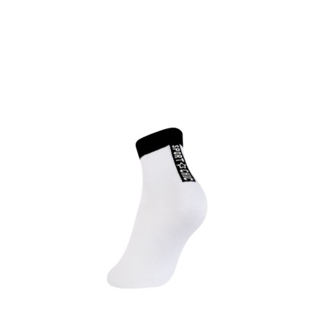 Women's socks Mini Sport Chic SRDNE Length, size 39-41, Bianco color-1