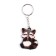 Key keychain "Red Panda", 3.5 x 4.1 cm
