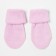 Mitten mittens for a girl, pink color, size 10