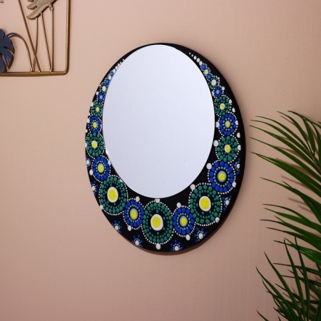 Mirror 30 cm, tree-1