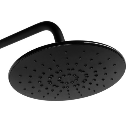 The shower system Zein Z1015, tropical and hand watering can, hose 150 cm, black-6