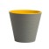 Plastic pot Live-In-Green with the “cone” tab, d = 14.5 cm, 1.3 l, color is gray Musson