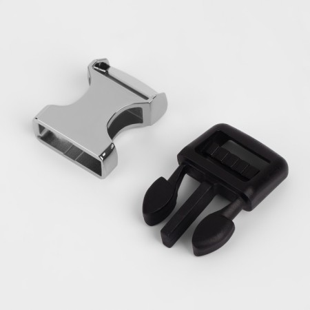 Fastx 15 mm, load up to 15 kg, metal/plastic, silver/black color-1