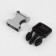 Fastx 15 mm, load up to 15 kg, metal/plastic, silver/black color