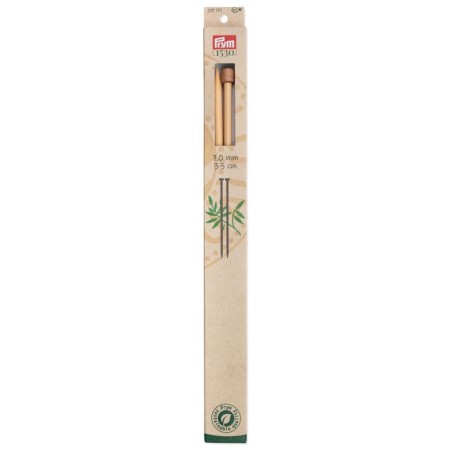 Sleeps are straight, bamboo, 7.0 mm/33cm, 2 pcs