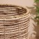 A set of wicker pots, 3 pcs, height 39x39x49 cm