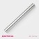 The stainless steel rolling can “Bruni”, 32 × 3.2 cm, silver color