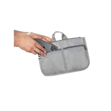 Organizer for Sofia bag, 28x17x10 cm, gray color-4