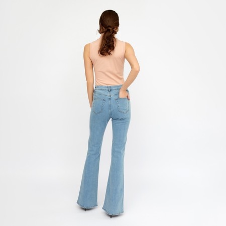 Women's jeans with Minaku arrow, blue color, size 46-7