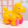 Developing toy - catka children's "horse", 12 x 7 x 10 cm, mix