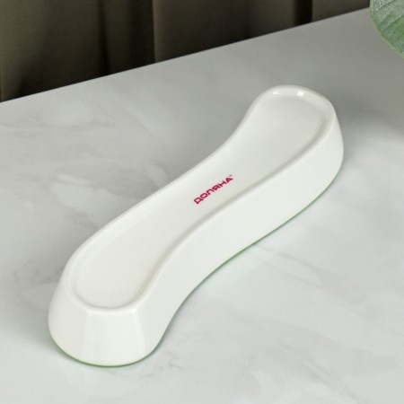 Porcelain dish for olives/pickles of the olive, 20 × 5 × 3.5 cm, white color-2