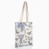 Bag Schoper "Flowers" 35 x 0.5 x 40, Department without lightning, without lining, white