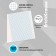 Notebook 12 sheets in the Erichkrause Bright Classe Classic, Cover Cardboard, Blue, Blue, Offset Block