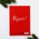 New Year. Diary in a thin cover A5, 80 liters of "Happiness in the new year!"