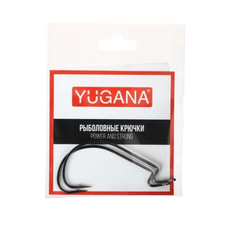 Offset hooks Yugana Wide Range Worm, No. 5/0, 2 pcs.