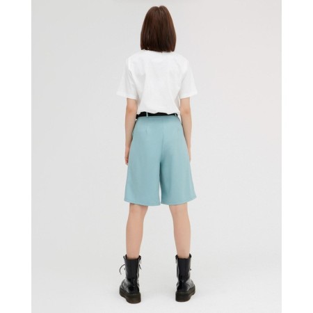 Shorts female bermuds minku pistachio color, size 42-4