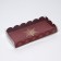 Box for confectionery with PVC cover "Gold", 10.5 x 21 x 3 cm, new year