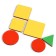 Didactic material "Geometric figures. More less"
