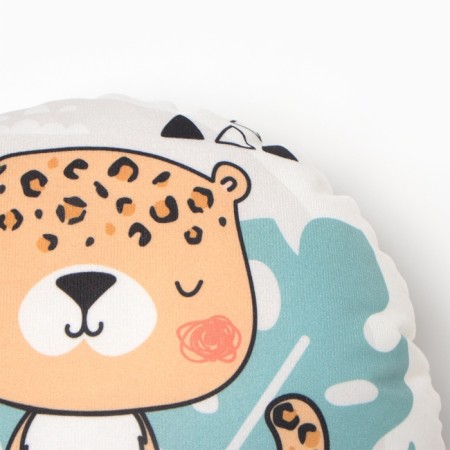 Decorative Ethel Pillow "Leo" D 30 cm, velor 100% p/e-1