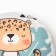 Decorative Ethel Pillow "Leo" D 30 cm, velor 100% p/e