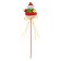 Decor on the Snowman stick