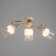 Junik chandelier 3he27 40W white-gold 64x20x24 cm Bayerlux