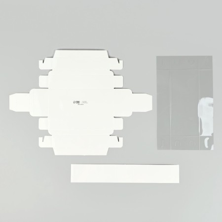 Box for 3 sweets with cells "White", 14.5 x 6 x 3 cm-5