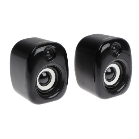 Computer speakers 2.0 Smartbuy Rhapsody, 6 W, USB, backlight, black