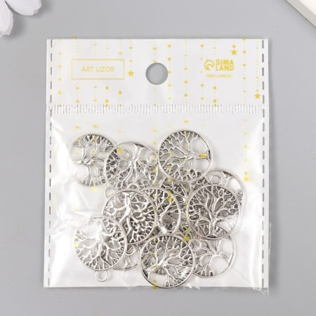 Decor Metal "Tree of Life" 2.5x2 cm-4