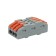 Terminal of QMS 222-423 Passage 3 poles (0.08-4 mm²), gray (25 pcs./Union) rexant