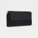 Women's wallet on magnets, black color