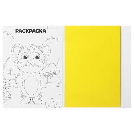 Cardboard color A5, 8 sheets 8 colors, coated 230 g/m2-9