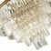 Suspended chandelier ST LUCE. SL1624.203.15. Ercolano. 15x40 watts, E14, 80x80x56 cm, Shampan