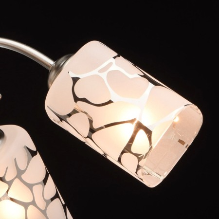 Ceiling Cell "Olympia", 5x60W E14, matte 60x60x22 cm-7