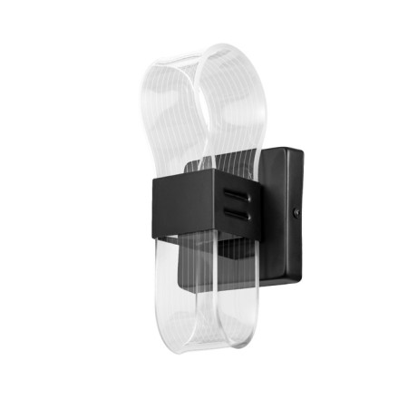 Sconces 2508/1 LED 6W 4000k black 7x20 cm