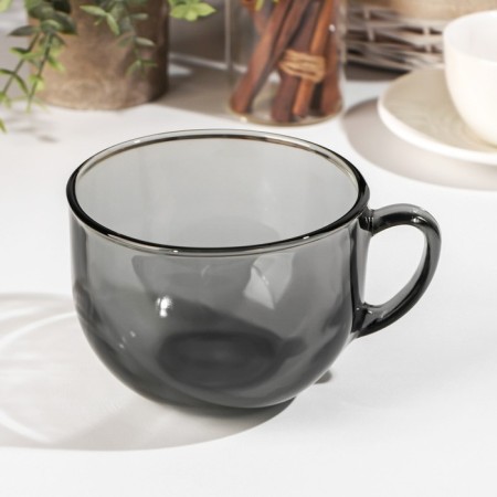 Basiliko handle broth. Lava Grey, 670 ml, gray color