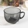 Basiliko handle broth. Lava Grey, 670 ml, gray color
