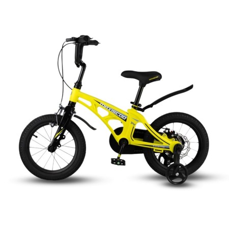 Bicycle 14 ’’ maxiscoo cosmic standard plus, yellow matte color-2