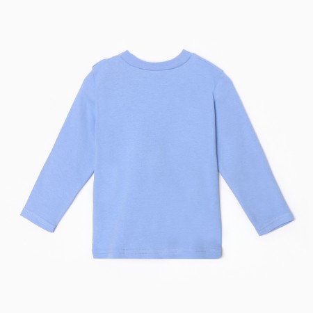 Longslit for the boy, the color is blue, height 104 cm-3