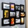 Photo frame plastic in 12 photos 10x15 cm "Laconicity" black 46x61 cm