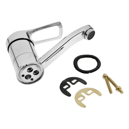 Zein Z3822 kitchen mixer, single -leaf, pour length 15 cm, 35 mm cartridge, chrome-7
