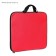 Folder for drawings and drawings A3, 470 x 350 x 20 mm, handles, textile, calligrata standard, red, density 600d