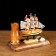 Set of desktop "ship" with a stand for pens, 12 x 13 x 6 cm