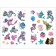 Magic coloring pages with stickers "Magic pets. Undersea world"
