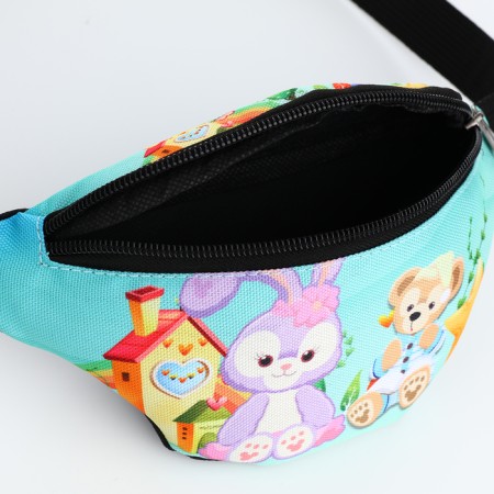 Board Belt baby on zipper, green color-2