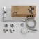 MILARDO ENJOY ENJSB00M10 bath mixer, pour 350 mm, chrome