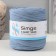 Knitted yarn secondary 90% cotton, 10% p/e, 100m/450 ± 50 g (gently blue) mix