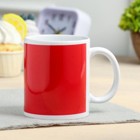 Sublimation mug "In the name of the core" 320 ml, with application-2