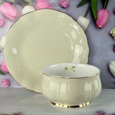 Set of salad bowls and plates Lenardi Multicolor, 12 pcs